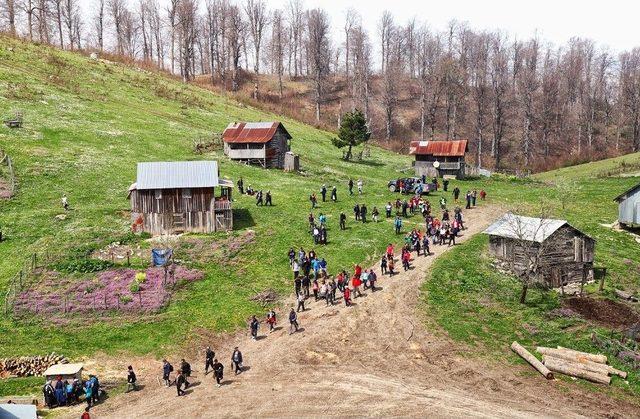 Doğaseverler Yörükyeri’nde Yürüdü