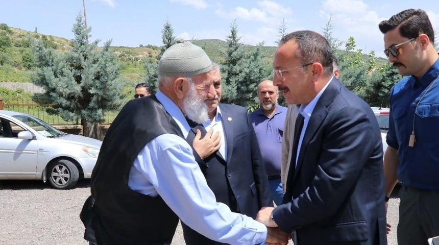 Vali Atik, Dereyama&ccedil;&rsquo;ı Ziyaret Etti