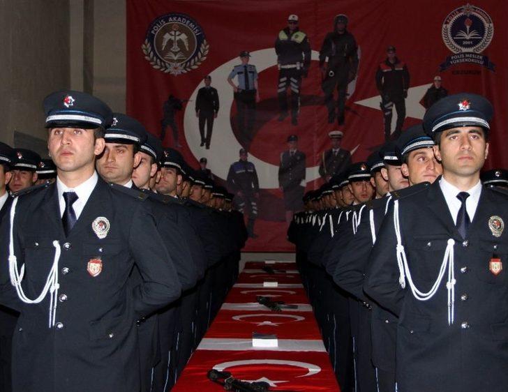 Erzurum’da Polislerin Mezuniyet Coşkusu G2