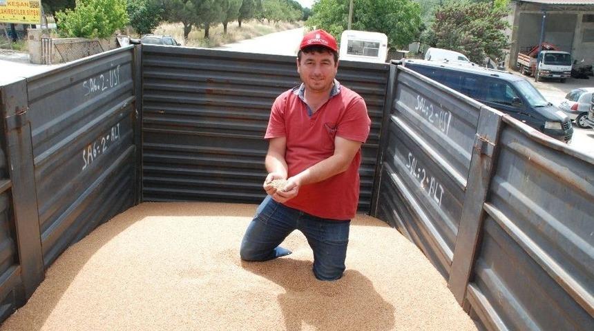 Keşan&rsquo;da Yılın İlk Buğdayı 2.10 Tl&rsquo;den Satıldı