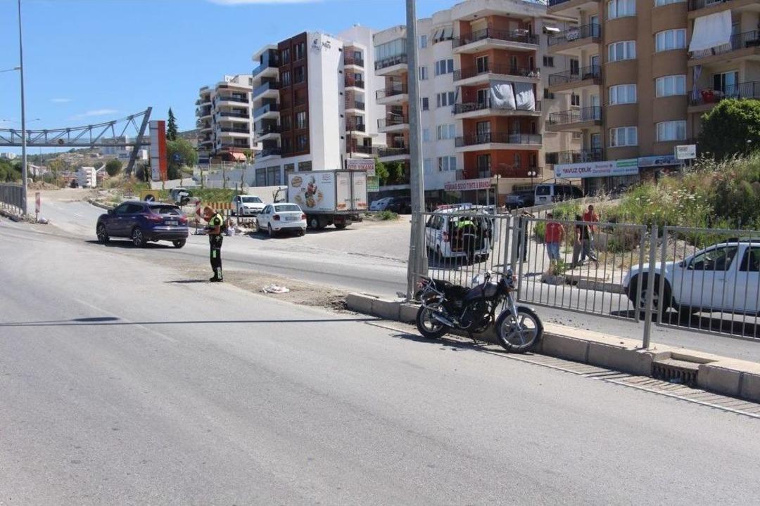Motosikletiyle Kaza Yaptı, Uyuşturucudan Arandığı Ortaya &Ccedil;ıktı