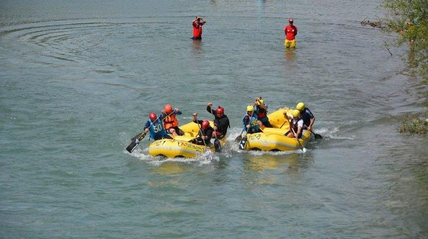 Dalaman&rsquo;da Rafting Heyecanı Sona Erdi