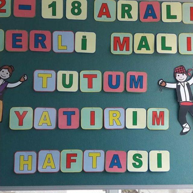 Burdur’da Miniklerin Yerli Malı Heyecanı