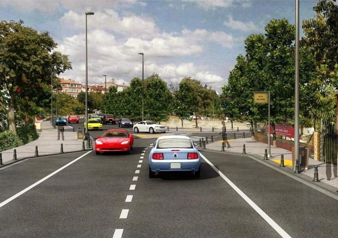 Cengiz Topel Caddesi Yenileniyor