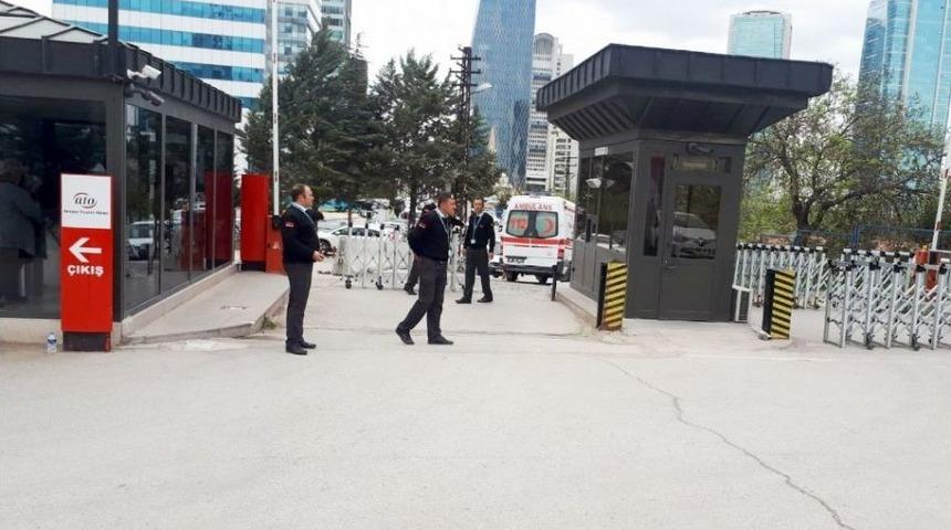 Ato Se&ccedil;iminde Yaşanan Olaylarda Başkan Vekili Deryal&rsquo;ın Burnu Kırıldı