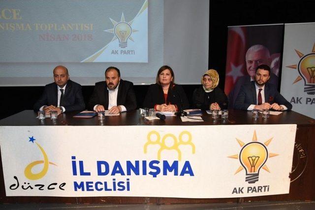 Ak Parti Nisan Ayı Danışma Toplantısı Yapıldı