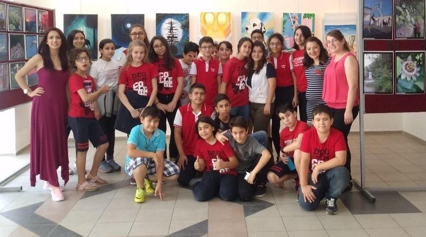 Değişim Koleji &Ouml;ğrencileri H&uuml;nerlerini Sergiledi