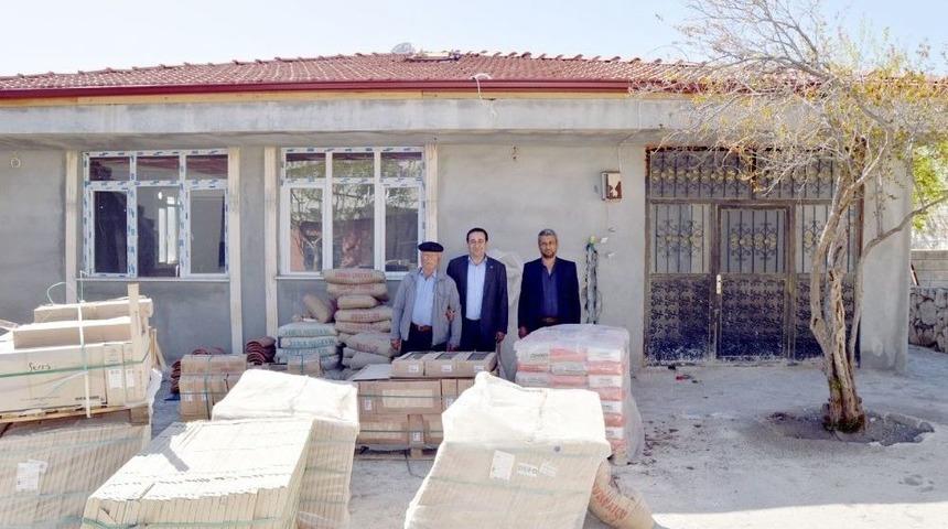 Yapımı Devam Eden Eskiköy Taziye Evi Ramazan Ayı Öncesi Tamamlanacak