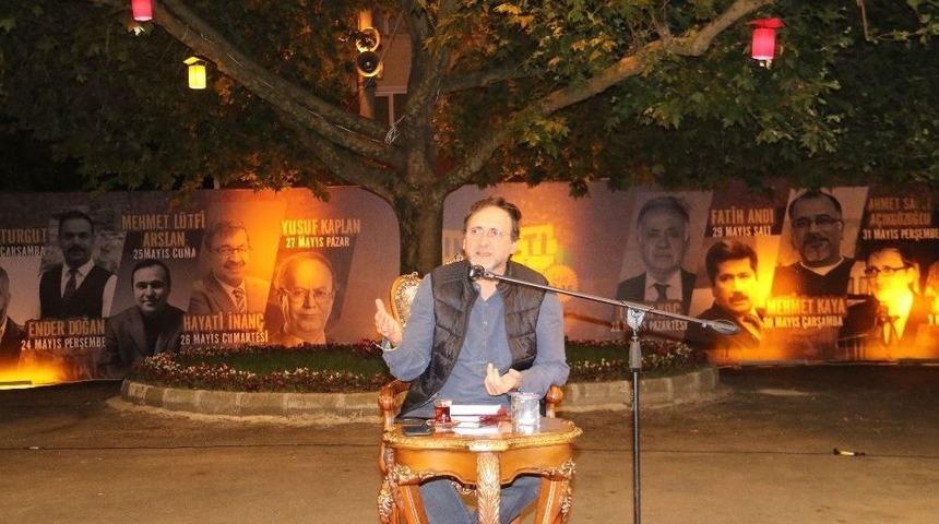 Çınaraltı’nda Kadim Sanatlar Konuşuldu