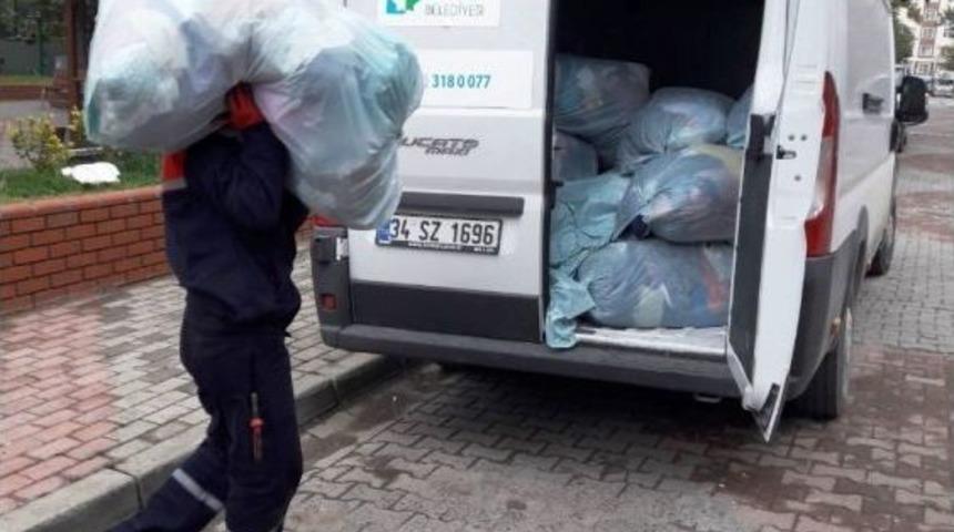 İzmit’te Bir Ayda 13 Ton 510 Kilogram Tekstil Atığı Toplandı