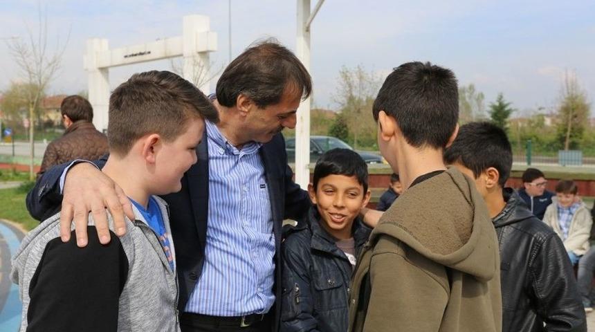 Başkan Alemdar Lgs&rsquo;ye Girecek &Ouml;ğrencilere Başarı Diledi