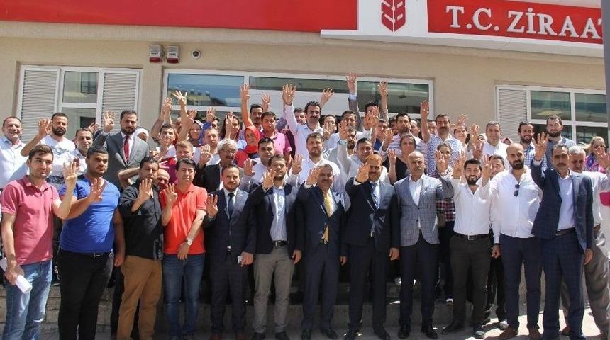 Ak Parti Hatay&rsquo;dan Cumhurbaşkanına Destek