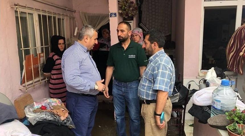 Başkan Baran&rsquo;dan Sel Mağdurlarına Destek