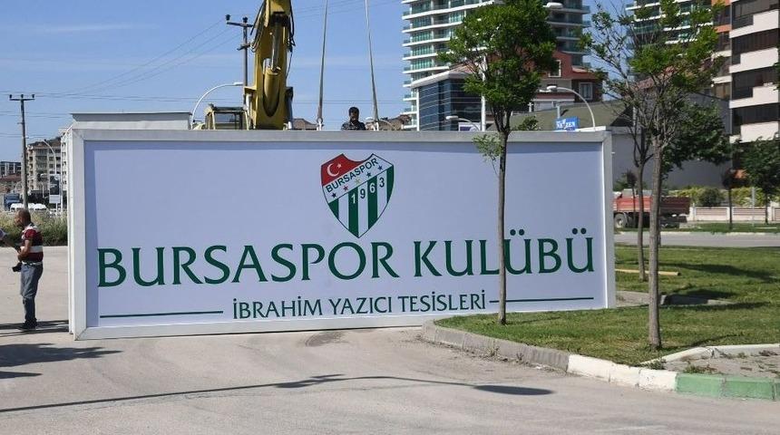 Bursaspor&rsquo;un Tesislerinin Adı Değiştirildi