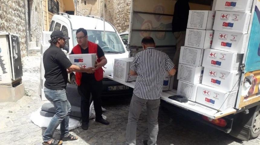 Sel Mağduru Ailelere Kızılay&rsquo;dan Yardım