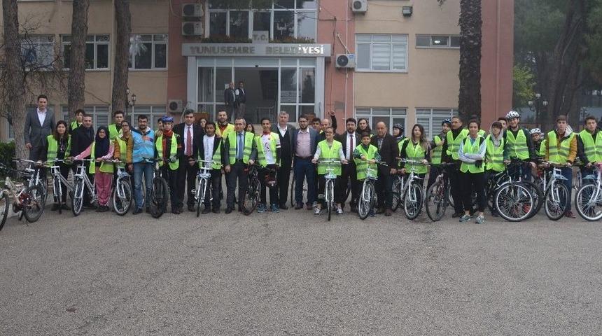 Yunusemre, Uyum İçin Pedal Çevirenleri Ağırladı