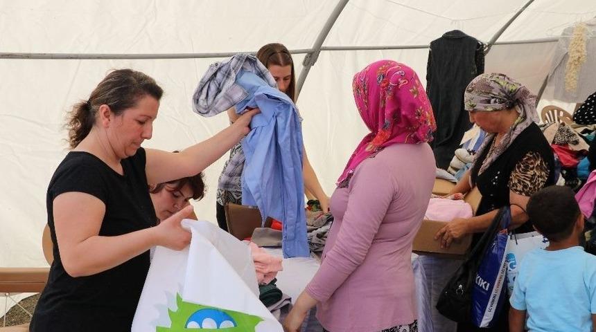 Ergene&rsquo;de Ramazan Ayı Dolayısıyla 2. El Eşya &Ccedil;adırı Kuruldu