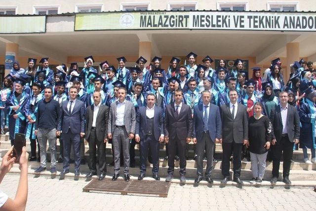 Lisede Mezuniyet Coşkusu Yaşandı