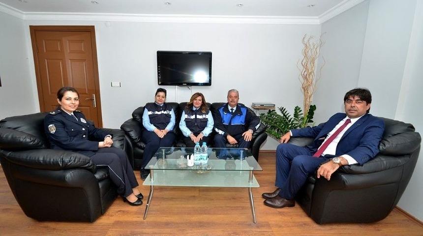 Başkan Demirağ’dan Polislere Ziyaret