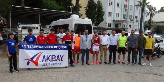 15 Temmuz Şehitleri İçin Mersin’den İstanbul’a Koşacak