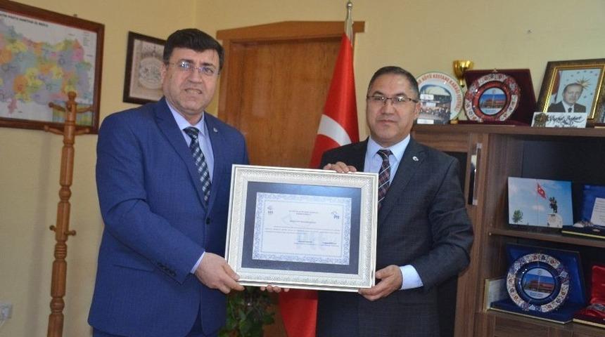 Ptt Bilecik Başmüdürlüğü’ne Teşekkür Belgesi