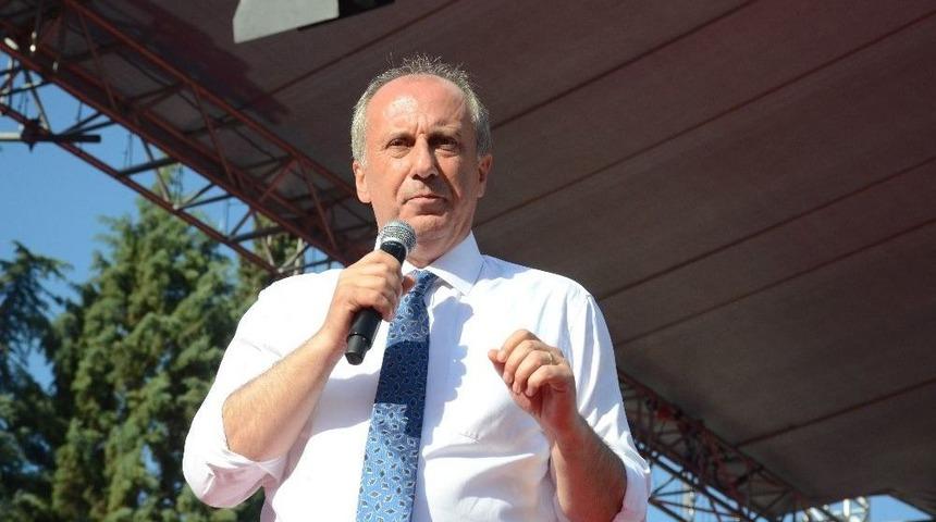 Chp&rsquo;nin Cumhurbaşkanı Adayı Muharrem İnce Bilecik&rsquo;te