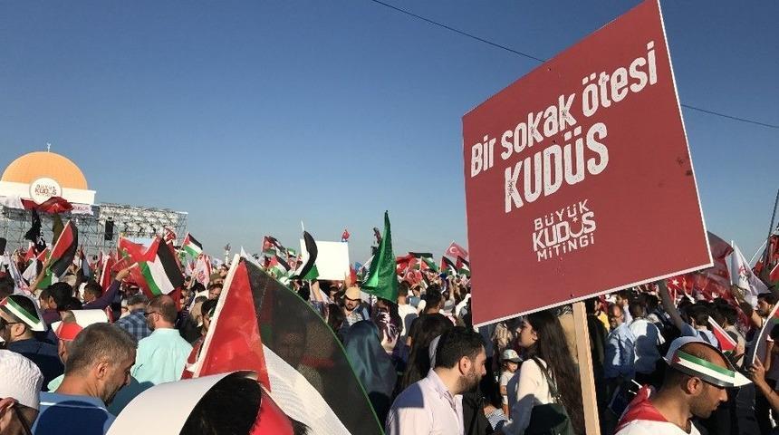 Memur Sen&rsquo;den Ankara&rsquo;da Kud&uuml;s Mitingi &Ccedil;ağrısı