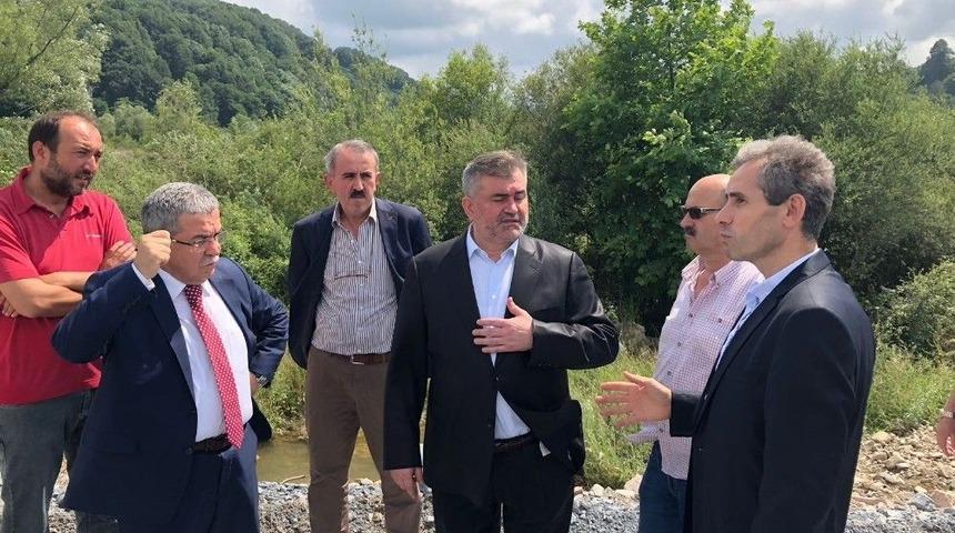 &Ccedil;aturoğlu, Mollabey Yolunu İnceledi