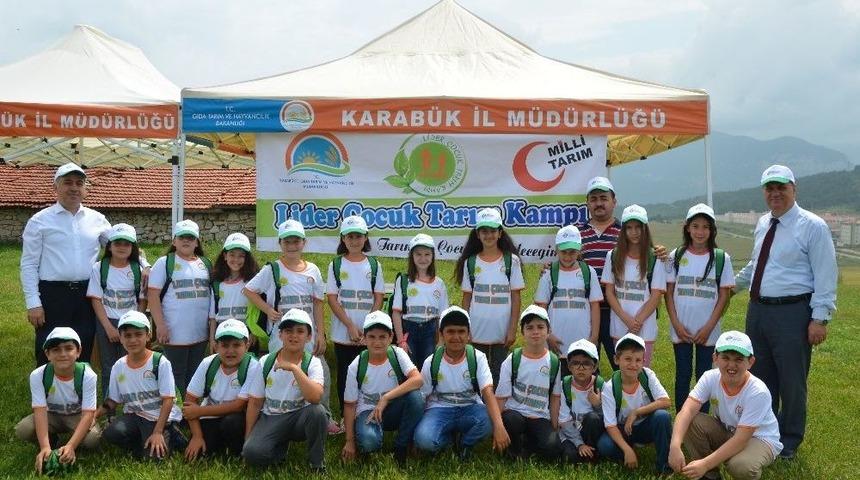 &lsquo;lider &Ccedil;ocuk Tarım Kampı&rsquo; Sona Erdi