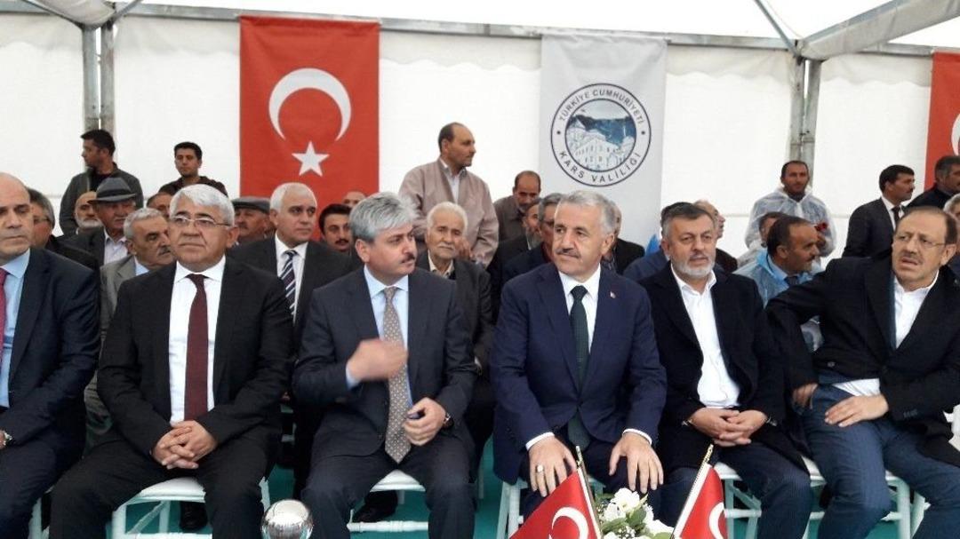 Bakan Arslan, Sultan Alparslan K&uuml;lliyesi&rsquo;nin Temeli Atma T&ouml;renine Katıldı