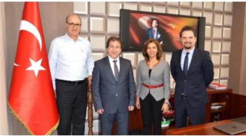 Tahud&rsquo;dan İl Sağlık M&uuml;d&uuml;r&uuml; Ali Ramazan Benli&rsquo;ye Hayırlı Olsun Ziyareti