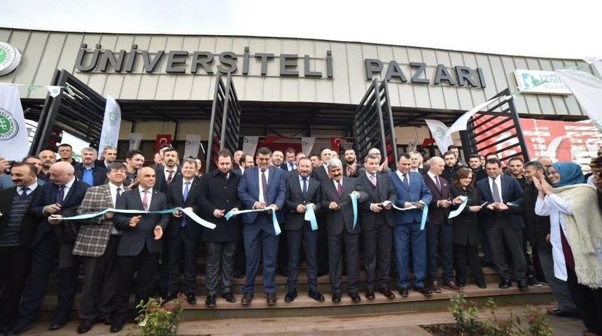 Türkiye’nin İlk Üniversiteli Pazarı İzmit’te Açıldı