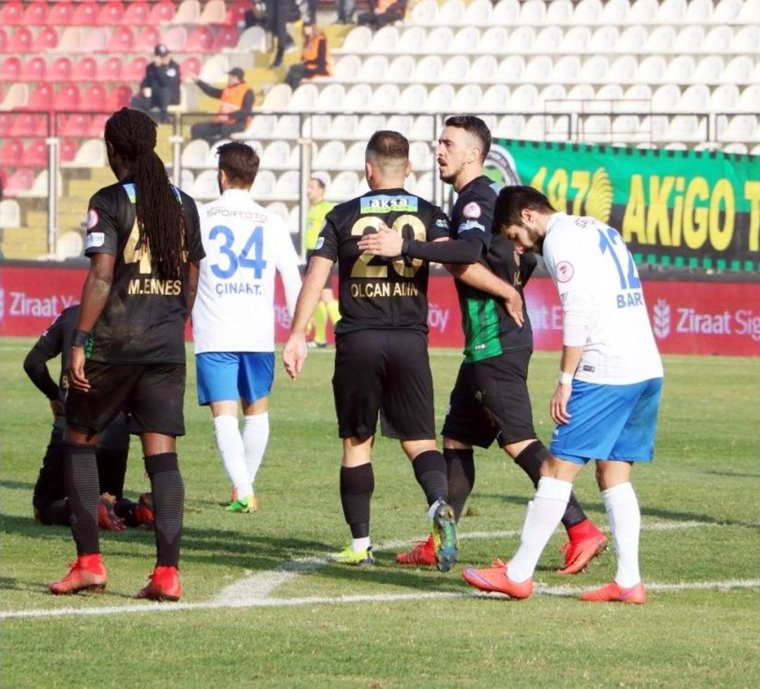 Ziraat T&uuml;rkiye Kupası: T.m. Akhisarspor: 1 - Ankara Demirspor: 1