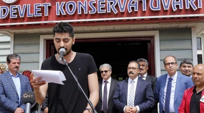 Gaün Öğrencisi İsmail Değirmenci’ye Hüzünlü Veda