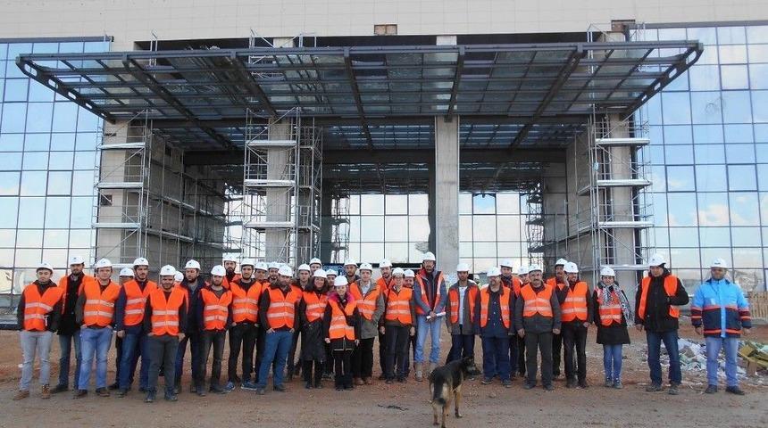 İnşaat M&uuml;hendisleri Odası &Uuml;yeleri, Eskişehir Şehir Hastanesi&rsquo;ne Tam Not Verdi