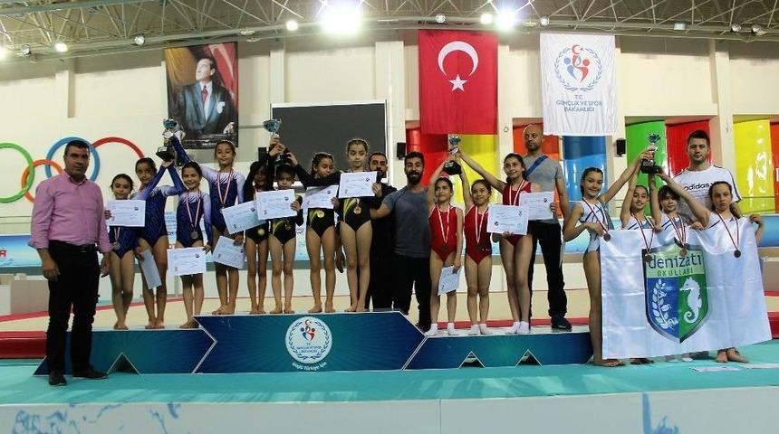 Okul Sporları Artistik Cimnastik T&uuml;rkiye Şampiyonası Sona Erdi