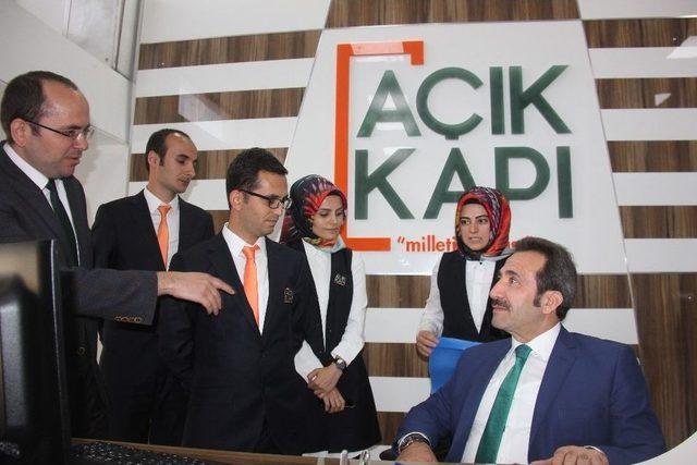 Bingöl’de ‘açık Kapı’ya 57 Başvuru Yapıldı