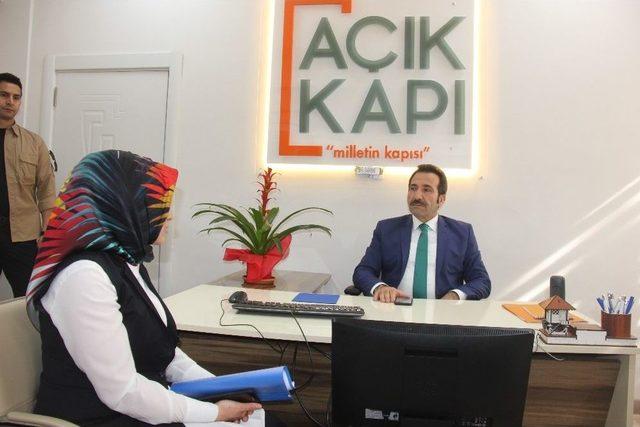 Bingöl’de ‘açık Kapı’ya 57 Başvuru Yapıldı