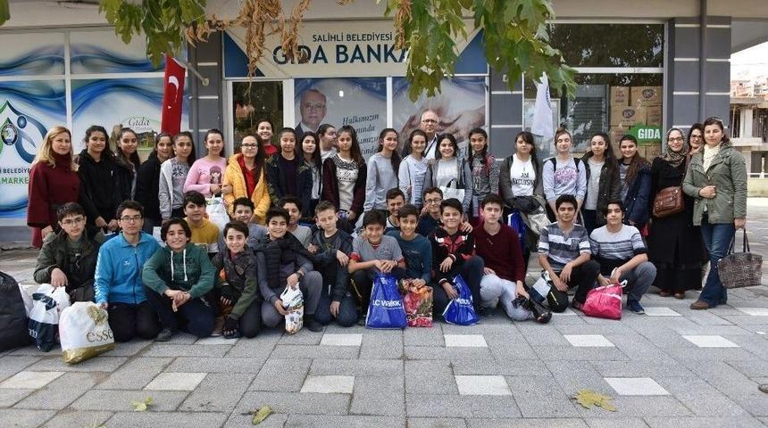 Ortaokul &Ouml;ğrencilerinden Sosyal Markete Destek