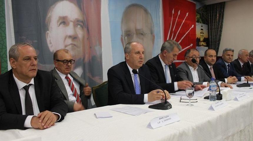 Chp&rsquo;li İnce&rsquo;den, İstanbul Belediye Başkanlığı Yorumu