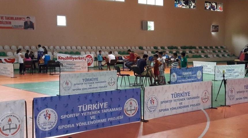 &Ouml;ğrenciler Spora Y&ouml;nlendirilmek İ&ccedil;in Testten Ge&ccedil;ti