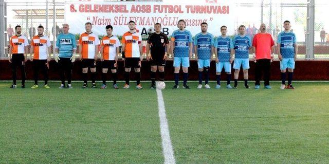 Aosb Futbol Turnuvası’nda Çeyrek Final Maçları Oynandı