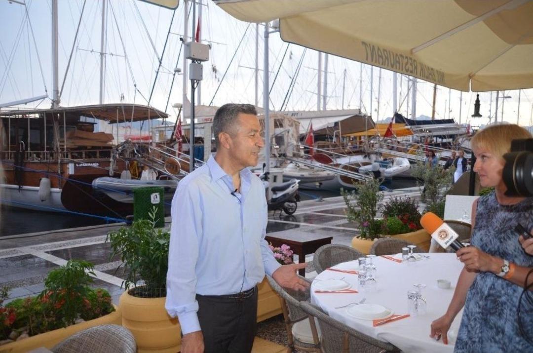 Tataristanlı Gazeteciler Marmaris&rsquo;i Keşfetti