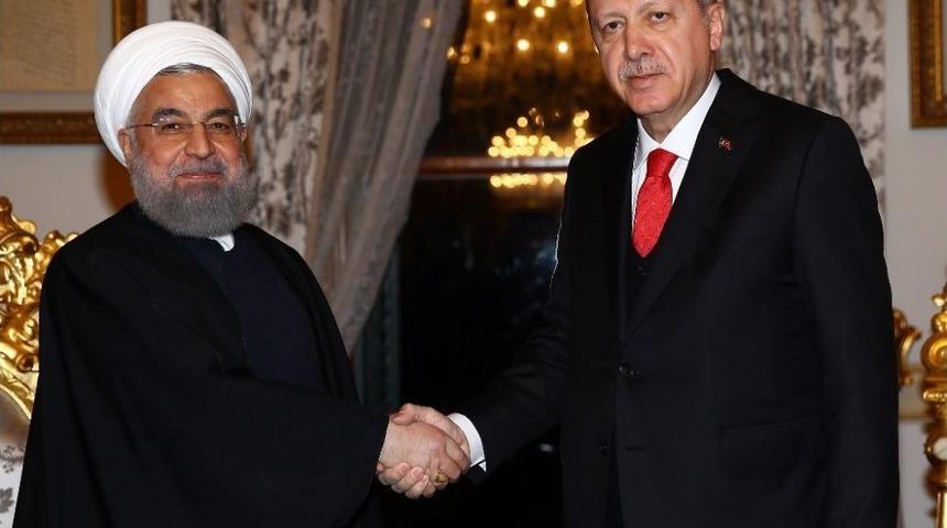 Cumhurbaşkanı Erdoğan, Ruhani İle Bir Araya Geldi