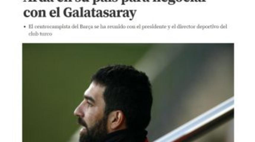 Arda Turan, Galatasaray İle Masaya Oturdu İddiası