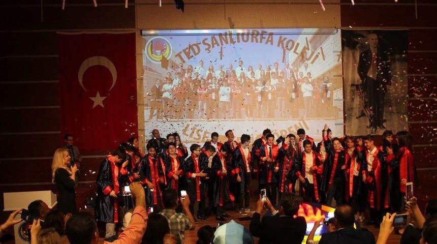 Ted Şanlıurfa Koleji&rsquo;nde &Ouml;ğrencilerin Liseye Ge&ccedil;iş Heyecanı