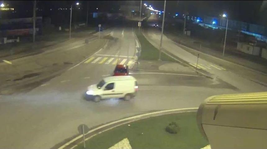 Sakarya&rsquo;daki Kazalar Kgys Kameralarına Yansıdı