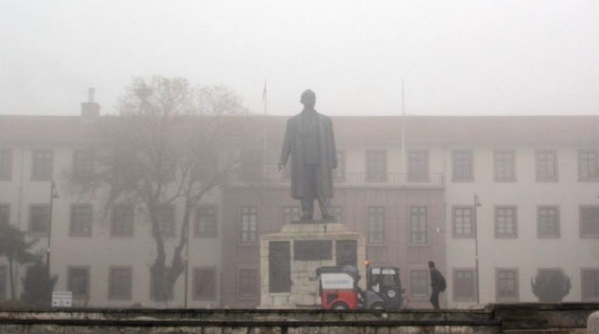 Malatya&rsquo;yı Sis Kapladı