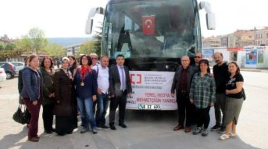 Yerel Medya&rsquo;dan Mehmet&ccedil;ik&rsquo;e Destek Ziyareti