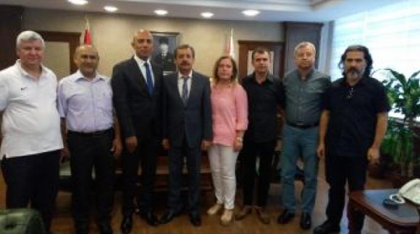 Mgc Yönetiminden Müdür Şahne’ye Ziyaret